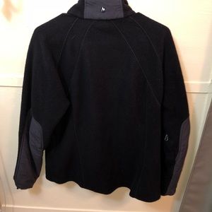Marmot women’s polartec Size Large black fleece